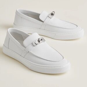 Hermes Game Slip On Sneakers Loafers 42.5 /9.5
